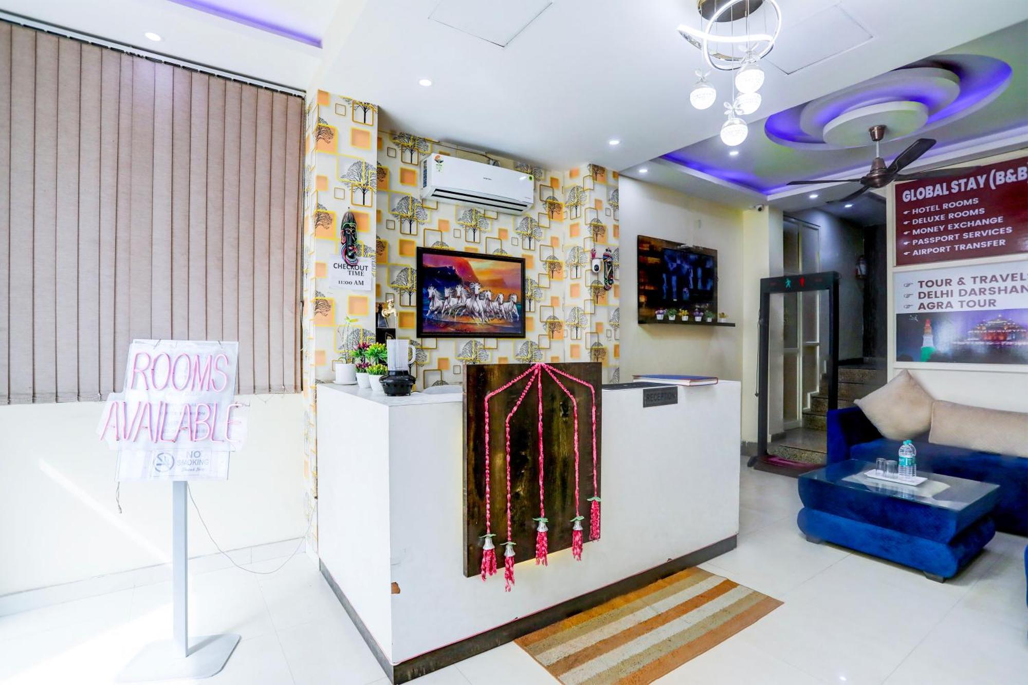 Global Stay Near Delhi Airport Nuova Delhi Esterno foto