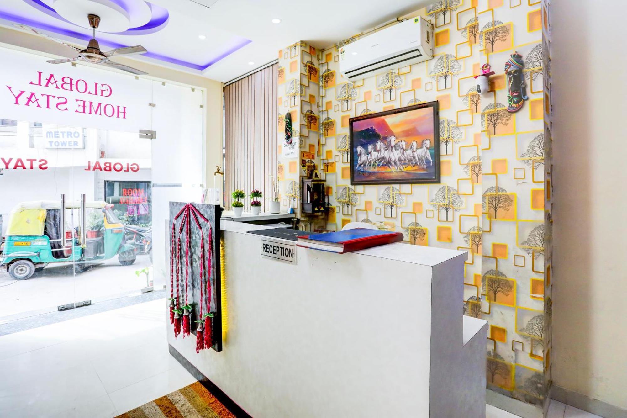 Global Stay Near Delhi Airport Nuova Delhi Esterno foto