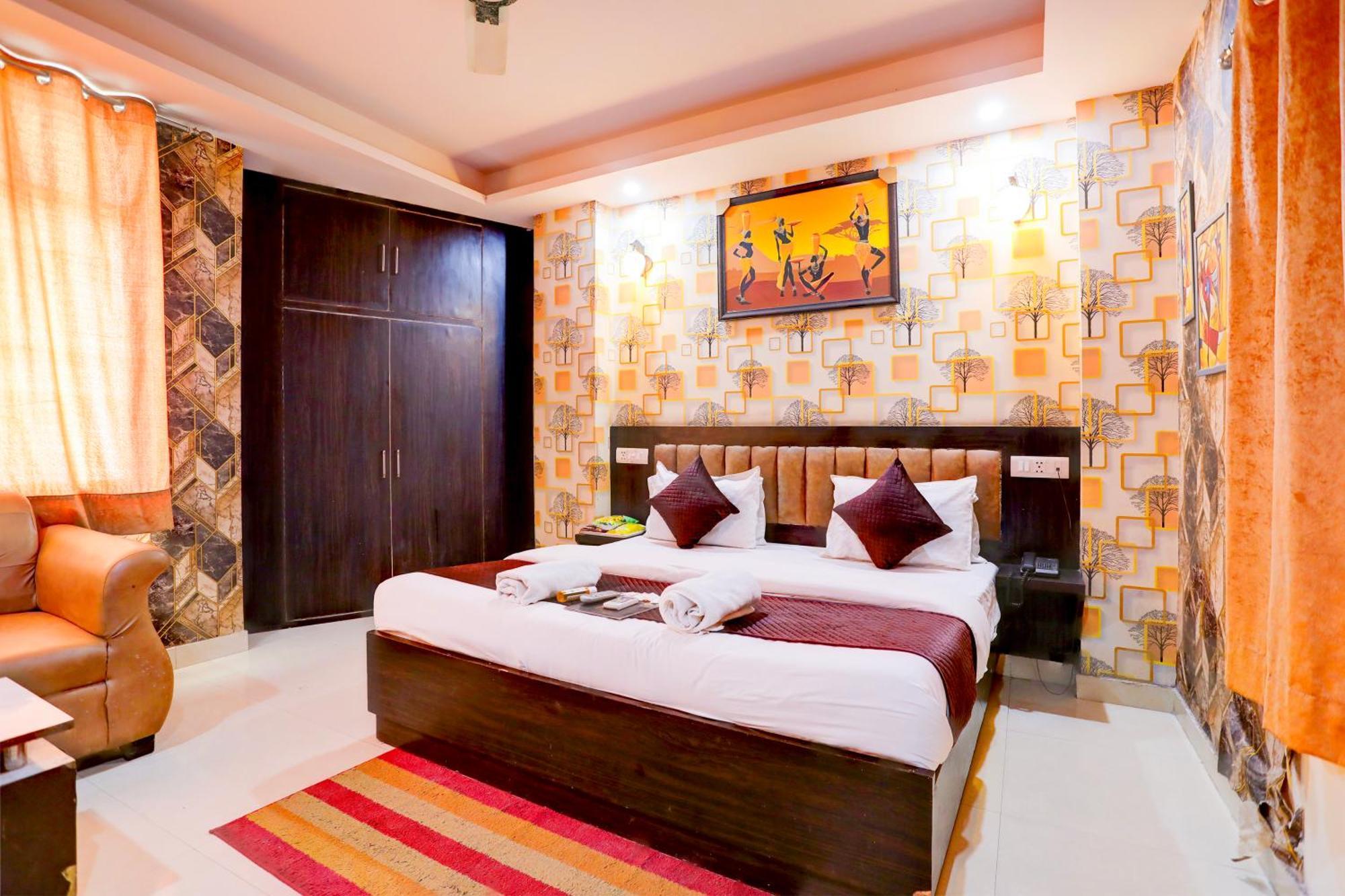 Global Stay Near Delhi Airport Nuova Delhi Esterno foto