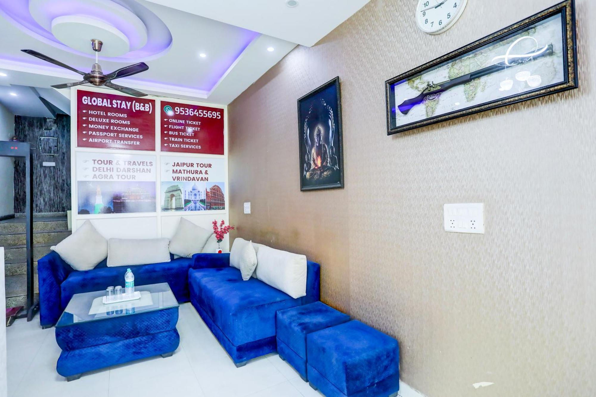 Global Stay Near Delhi Airport Nuova Delhi Esterno foto